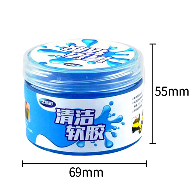 Car Air Vent Cleaning Gel – Reusable Dashboard Dust Remover Gel for Keyboard, Laptop & Interior Cleaning
