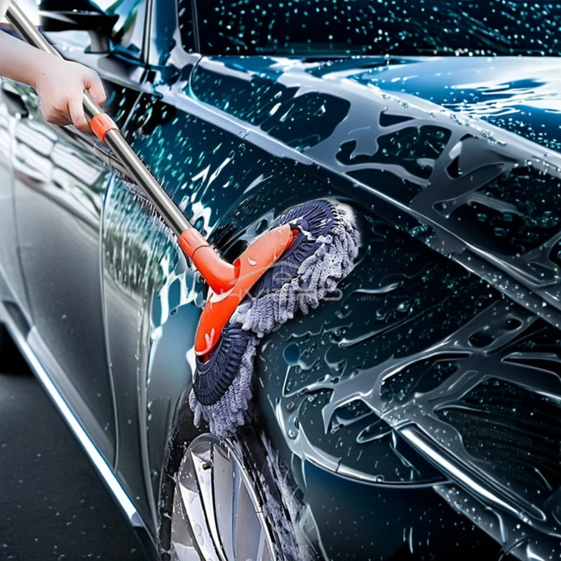 1X Car Cleaning Wash Multipurpose Kit – Microfiber Brush Mop Sponge Wipe Auto & Home Cleaning Tools