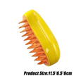 3-in-1 Electric Steamed Dog & Cat Brush – Essential Oil Spray, Massage & Pet Hair Grooming Tool