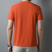 Men’s Solid V-Neck Short-Sleeve Casual T-Shirt – Multiple Colors