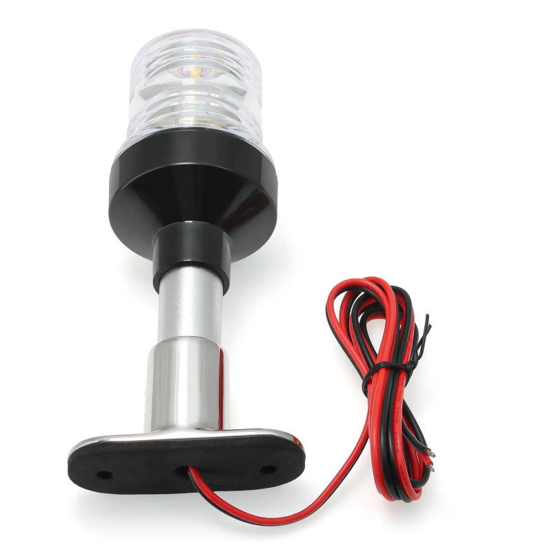 12V/24V Waterproof LED Marine Boat Navigation Light 180° Rotating Sailing Anchor Light