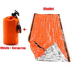 Emergency Sleeping Bag Life Bivy Sack Waterproof Mylar Blanket for Survival Kits