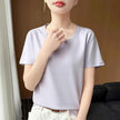 Soft Pink Basic T-Shirt for Women