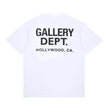 GALLERY DEPT. Hollywood CA Graphic Short Sleeve T-Shirt – Black & White