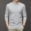 Men’s Classic Crewneck Knit Pullover Sweater – Long Sleeve Solid Color Casual Knitwear