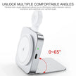 15W Magnetic Wireless Charger 2-in-1 – Foldable Fast Charging Phone Stand with Portable Aluminum Design