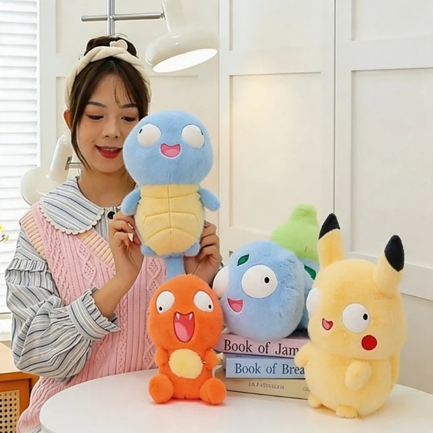 Soft Cartoon Character Plush Toy - 23cm, 4 Styles