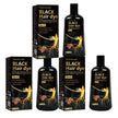 Water Ke Lewn Black Hair Dye Shampoo 3in1 with Ginger & Biotin Long Lasting Gray Coverage Hair Color Shampoo