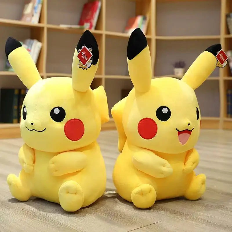Pokémon Pikachu Plush Toy – 28 cm & 40 cm Stuffed Doll & Pillow Gift
