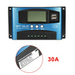 MPPT Solar Charge Controller 30A 40A 50A 60A 100A 12V/24V Battery Charger with LCD Display & USB Output