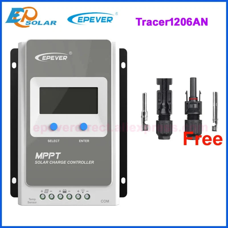 EPEVER Tracer MPPT Solar Charge Controller 10A 20A 30A 40A 12V/24V Solar Battery Regulator