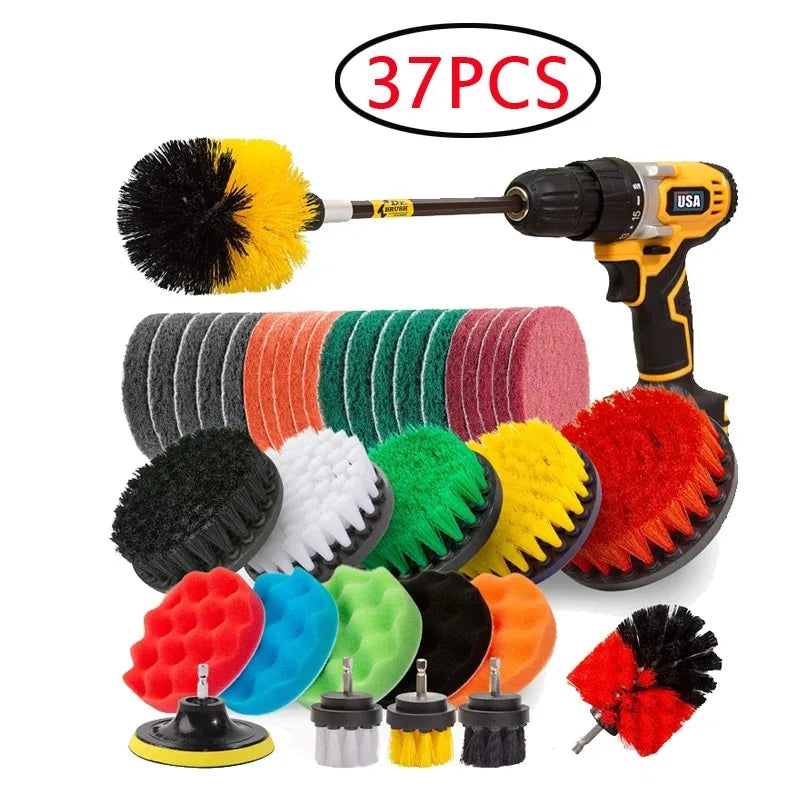 Electric Drill Brush Power Scrubber for Deep Cleaning