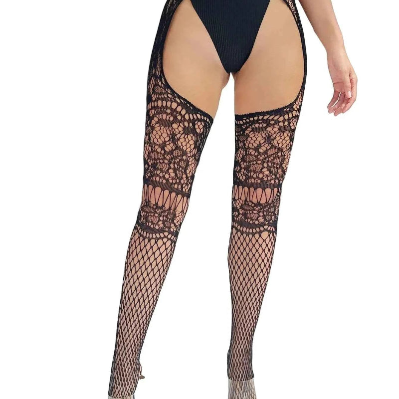 Sexy Mesh Pantyhose - Transparent Net Socks with High Elasticity, Anti-Scratch & Breathable for Women