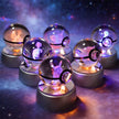 3D Pokémon Crystal Ball 5cm with Multicolor LED Base