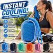Evaporative Cooling Neck Towel – Lightweight Breathable Reusable Chilly Towel with Portable Storage Case | Brand: Not Specified