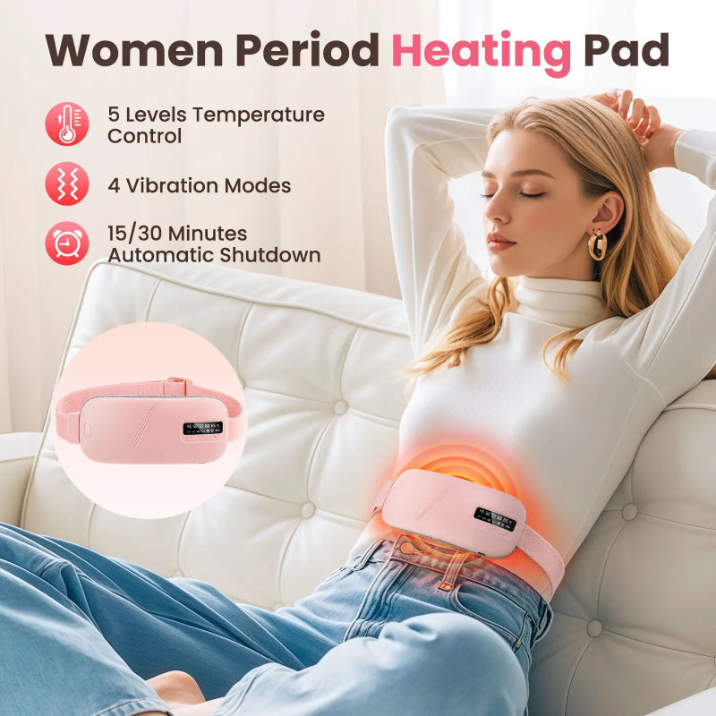 Women Period Heating Pad – 5 Temperature Levels