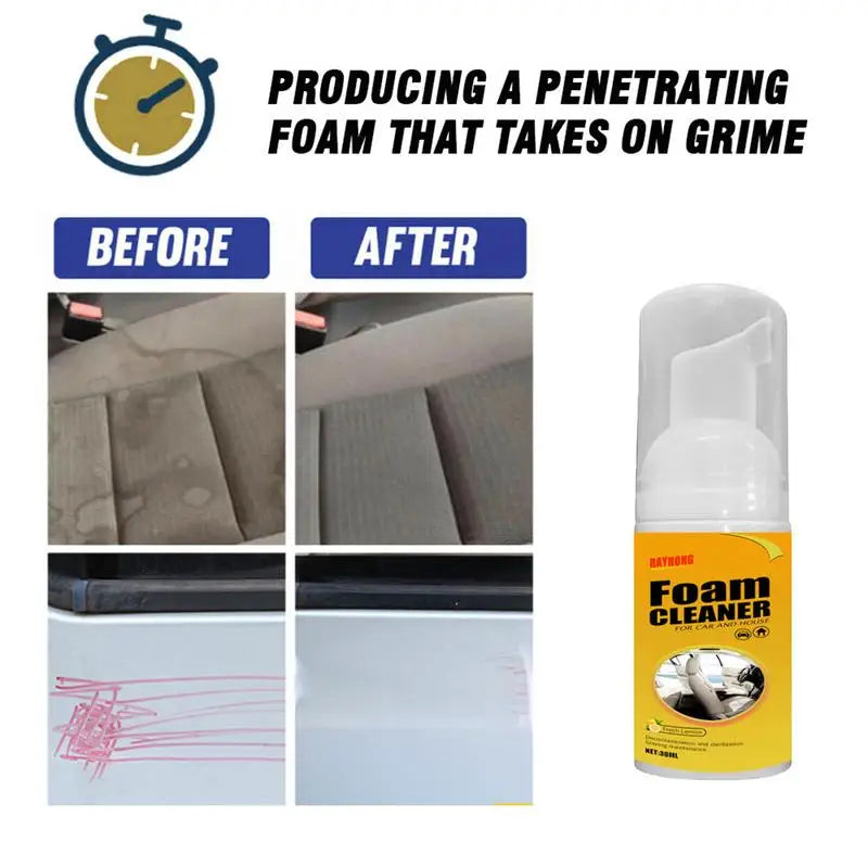Multi-Purpose Foam Cleaner Spray for Car & Home – 100ml & 150ml