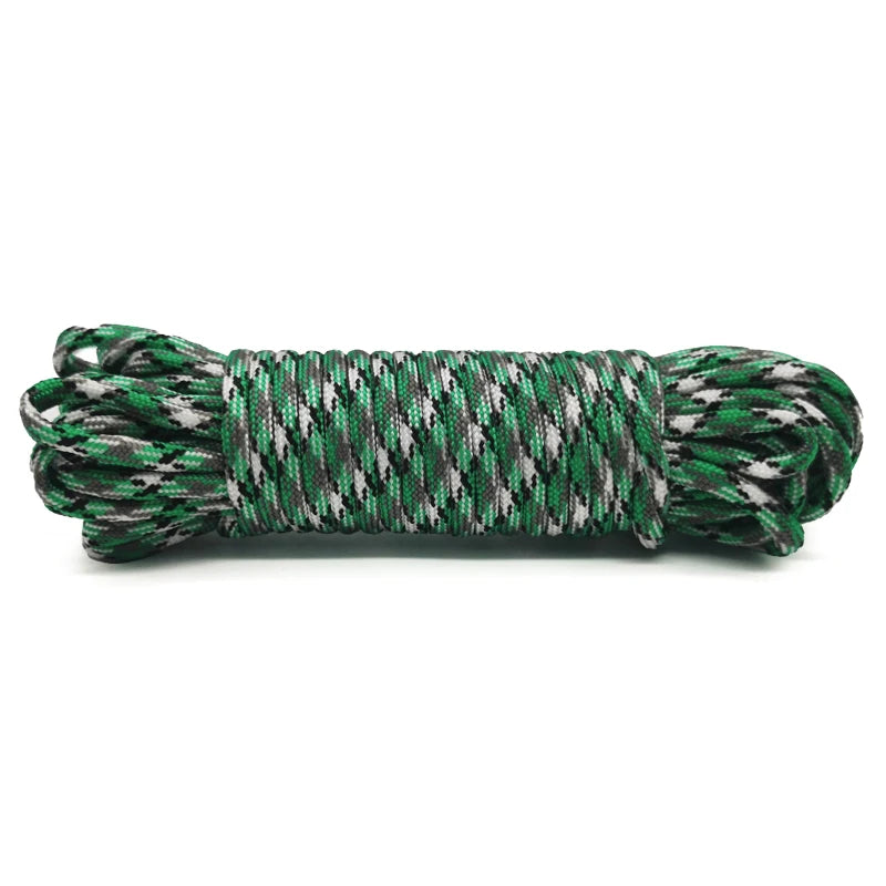 550 Paracord Rope 4mm 7-Core Survival Cord 5m/15m/30m Outdoor Camping Hiking Utility Rope