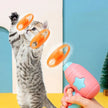 Interactive Cat Flying Disc Toy Launch Gun Pet Training Toy Mini Shooting Game for Kitten Chasing Exercise Fun Pet Supplies