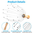Octopus Head Massager – Scalp Scratcher & Itch Relief Tool | 20/24/28 Fingers