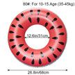 Watermelon Inflatable Swim Ring – Fun Pool Float for Kids & Adults