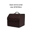Car Trunk Organizer Box Large Capacity Folding Leather Storage Bag
