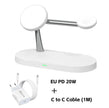 3-in-1 Magnetic Wireless Charger Stand – Fast Charging Station for iPhone, Apple Watch & AirPods
