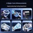 199-Speed Portable Turbo Handheld Fan with Semiconductor Ice Cooling, Digital Display & Type-C Charging