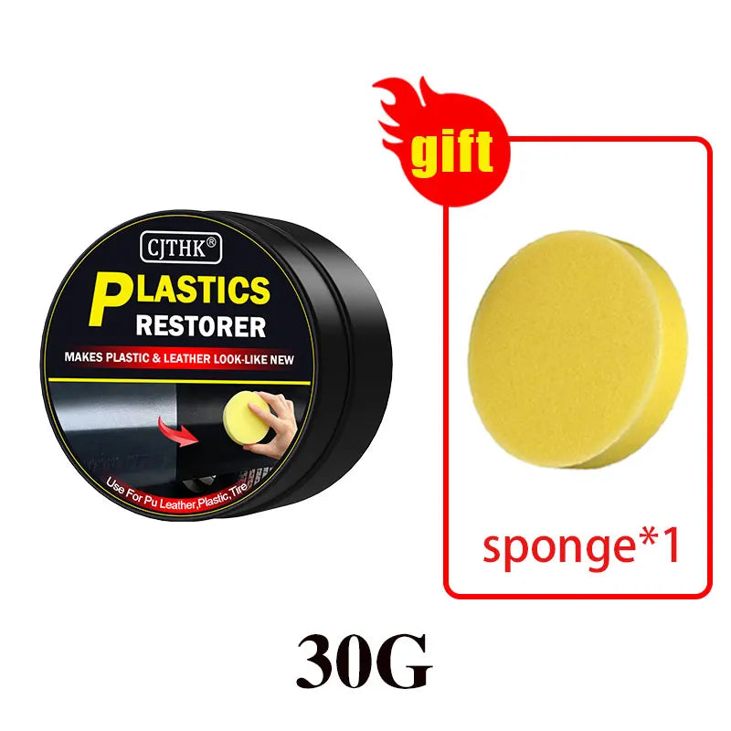 Car Plastic Restorer Auto Interior Panel Renewal Wax Polish Cream