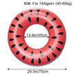 Watermelon Inflatable Swim Ring – Fun Pool Float for Kids & Adults