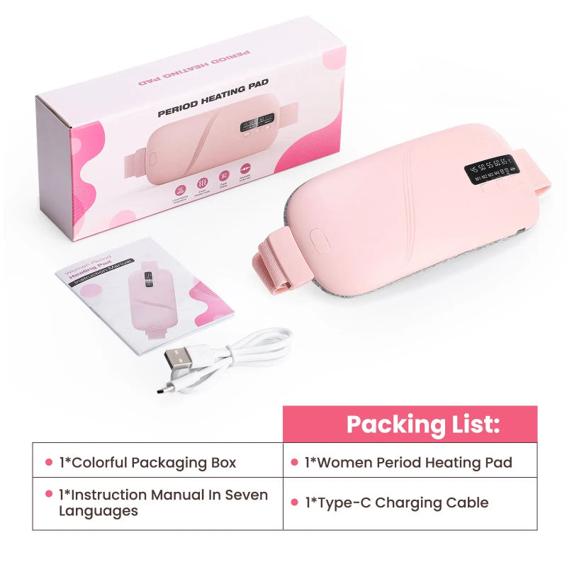 Women Period Heating Pad – 5 Temperature Levels