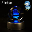 3D Pokémon Crystal Ball 5cm with Multicolor LED Base