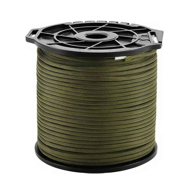 650LB Paracord 100M 9 Core 4mm Military Tactical Parachute Rope Spool for Outdoor Survival, Camping & DIY Projects