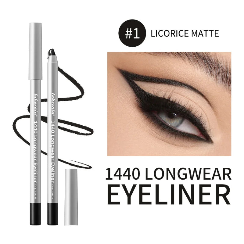 12 Colors Eyeliner Pencil – Long-Lasting Waterproof Smudge-Proof Smokey Eye Makeup
