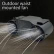 TIASTHAN 30000mAh Rechargeable Waist Clip Fan with 7 Speeds, Digital Display and Power Bank Function