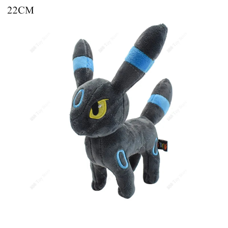 Pokémon Eevee Evolution Plush Toys – Umbreon, Sylveon & More, 18–22 cm