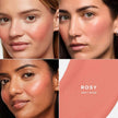 Saie Liquid Blush Highlighter – Illuminating Facial Makeup with Soft Shimmer Finish