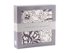 American Rose Newcastle Blanket in elegant packaging, featuring floral design and branding.