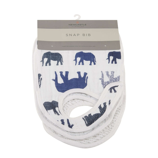 Wild Elephant Bibs