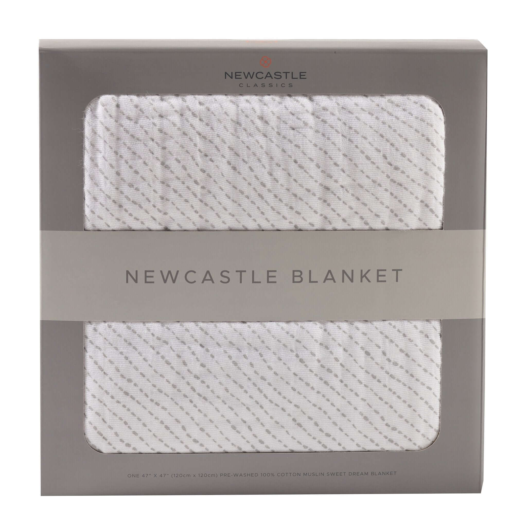 Spotted Wave Muslin Blanket