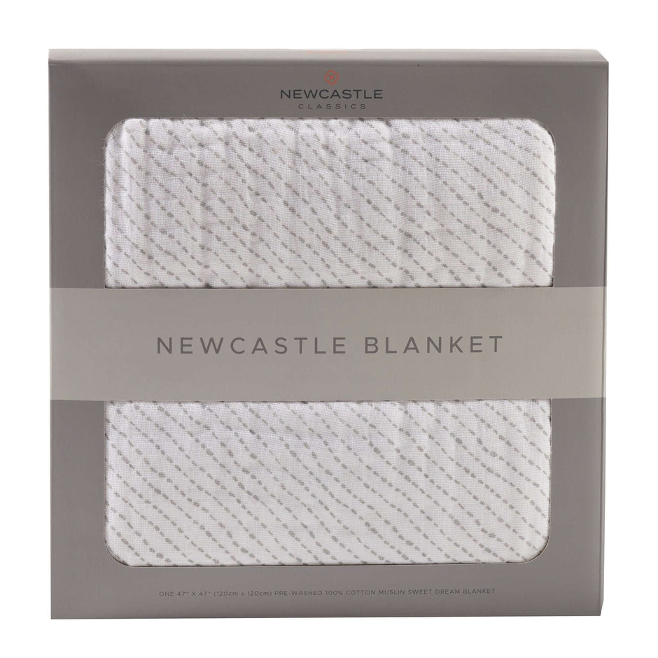 Spotted Wave Muslin Blanket