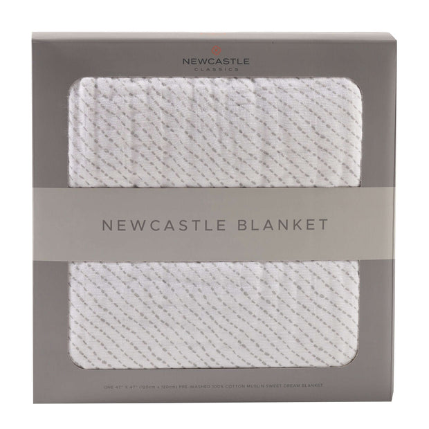 Spotted Wave Muslin Blanket