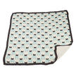 Cozy Peekaboo Cats Blanket featuring adorable cat patterns in a playful design.