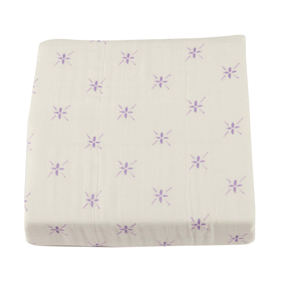 Lavender Flower Blanket
