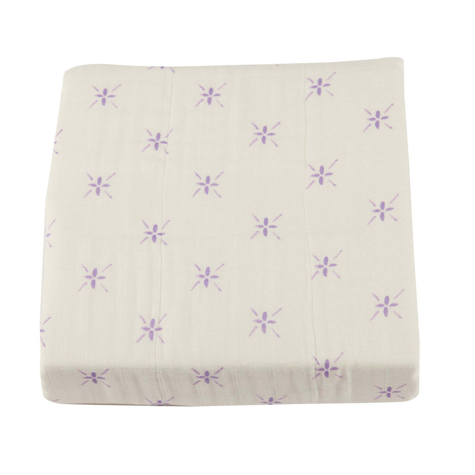 Lavender Flower Blanket