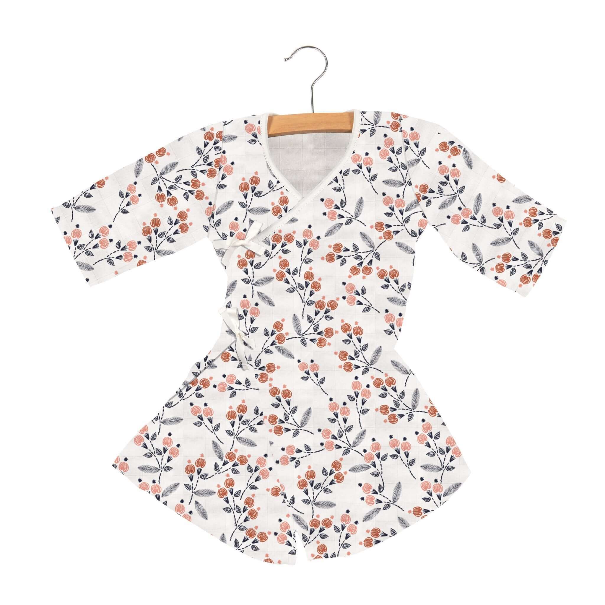 Floral Baby Robe