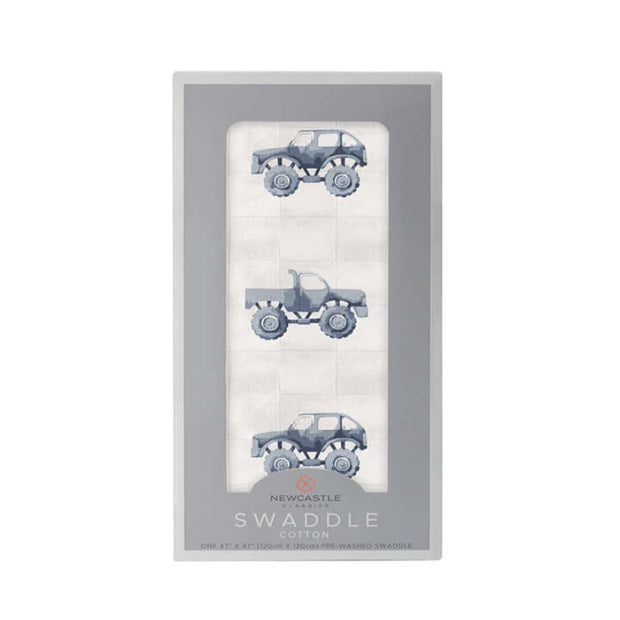 Indigo Monster Swaddle