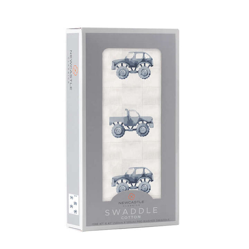 Indigo Monster Swaddle