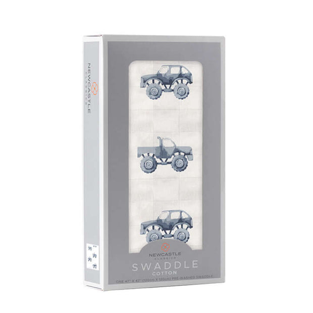 Indigo Monster Swaddle