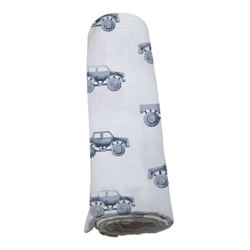 Indigo Monster Swaddle